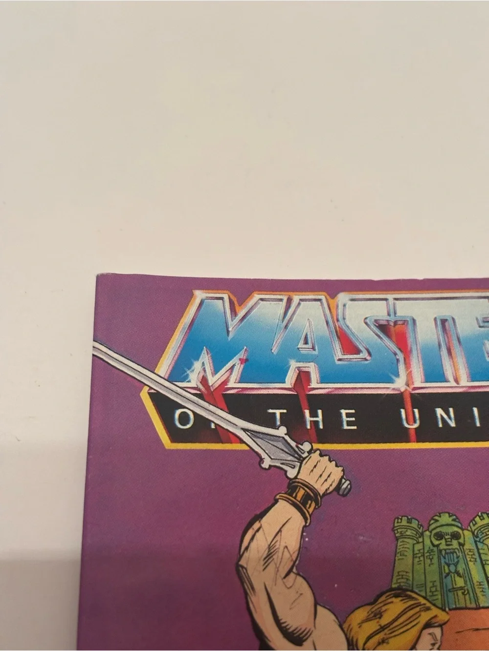 Vintage 1983 Mattel Masters of the Universe MOTU Double Edged Sword Mini Comic